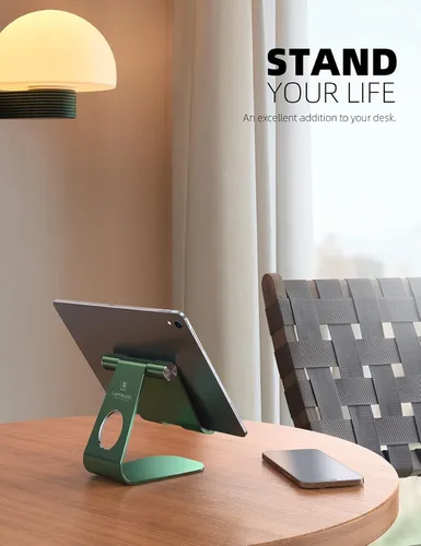 Vista 52 de Soporte ajustable para ipad, soporte para tableta Lamicall, Gris espacial