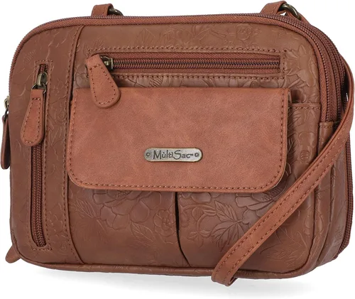 Vista 2 de MultiSac Zippy - Bolso bandolera con triple compartimento
