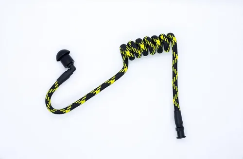 Vista 29 de Tubeez Walkie Talkie Auricular con tapones negros para los oídos – Tubo roscado de bloqueo de humedad que se adapta a cualquier auricular de radio
