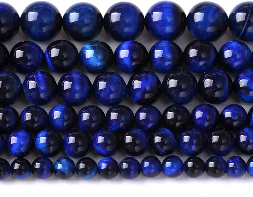 Vista 24 de 88 cuentas de piedra natural africana de piedra de sangre para hacer joyas y pulseras