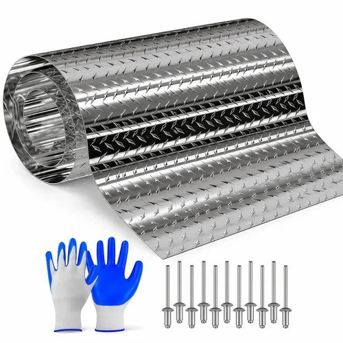 Vista 7 de Hoja de aluminio de placa de diamante - 3003-H22, 0.045 pulgadas de grosor