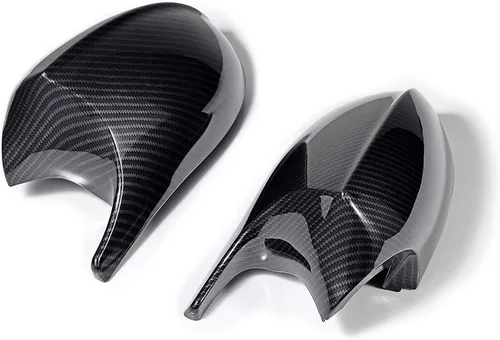 Vista 6 de Corp Par de tapas de fibra de carbono estilo M3 para espejo compatibles con BMW E90 E91 E92 E93 Pre-LCI 323i 328i
