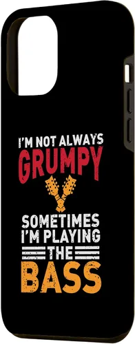 Vista 2 de Funda para iPhone 15 Pro Max Bass Guitar Player Funny Retro Music Electric Guitar Bassist
