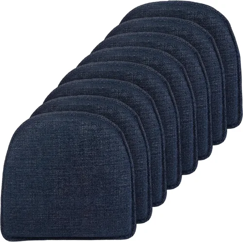 Vista 60 de Klear Vu Raindrop The Gripper - Cojines antideslizantes para silla, suaves y cómodos, almohadillas para asiento, almohadón para cocina, comedor u