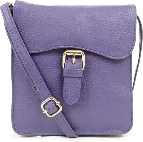 Vista 4 de Bolso de cuero suave de lujo para mujer, bolso de hombro/bolso cruzado