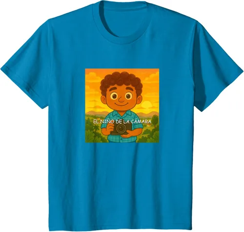 Vista 91 de Camiseta El Niño de la Cámara – Diseño Oficial del Cuento Ilustrado