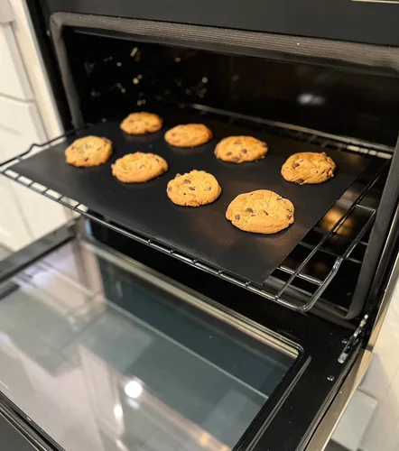 Vista 8 de Funda para estufa/protector y forro de horno, corte universal para adaptarse al tamaño, para estufas de gas, eléctricas, de vidrio y de inducción