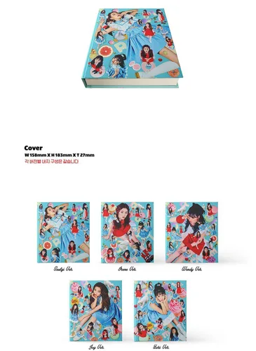 Vista 3 de RED VELVET ROOKIE 4th Mini Album Photo Book+1p PhotoCard K-POP SEALED