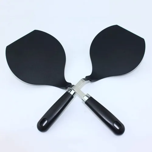 Vista 9 de DOITOOL Espátula para tartas, espátula para pizza, espátula de nailon, espátula ancha para panqueques, espátula de cáscara de pizza, espátula