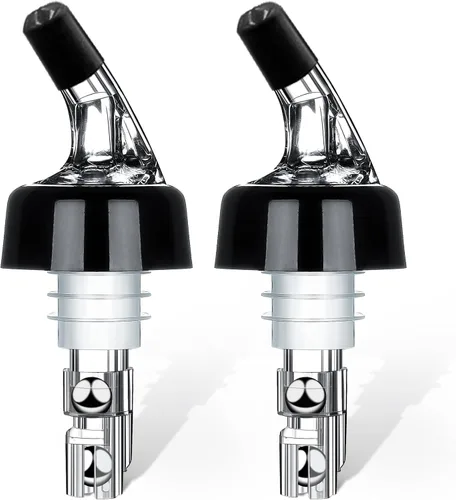 Vista 11 de SuproBarware Vertedor automático de botellas medido – Quick Shot Spirit Measure Pourer Bebidas Vino Cóctel Dispensador de Herramientas de Bar