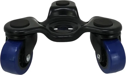 Vista 2 de Shepherd Hardware Plataforma móvil triangular, capacidad de 250 lb, giro de 360°, para mover muebles pesados, electrodomésticos, sofá, gabinete
