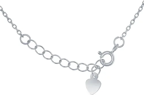 Vista 2 de Collar de plata de ley con círculo de árbol de la vida de 16.0in + 5,8