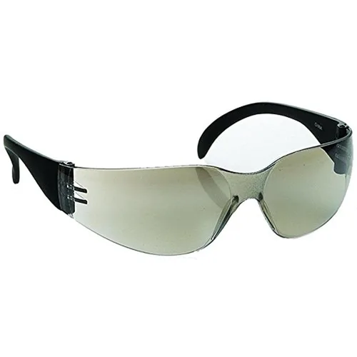 Vista 5 de Galeton 9303 Outlaw - Lentes de seguridad ligeras con lentes antiarañazos, lentes ámbar con varillas extra anchas, 1 unidad (Paquete de 1)