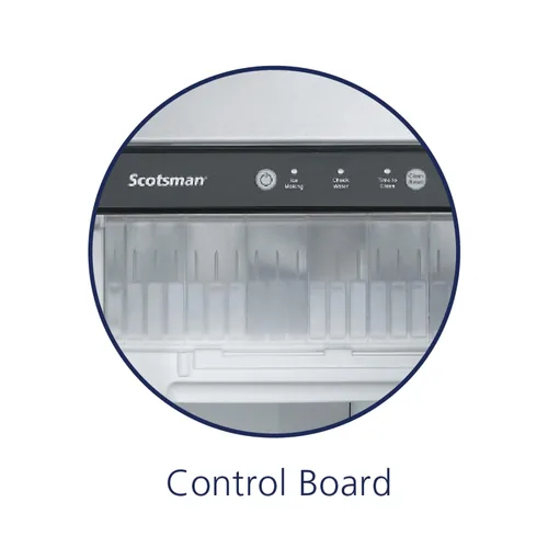 Vista 3 de Scotsman CU50PA-1 Bajo encimera Ice Gourmet Cube-Style Maker con contenedor, acero inoxidable, 115 voltios, NSF