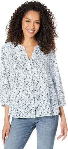 Vista 9 de Blusa petite para mujer con manga 3/4 de la marca NYDJ Alicia Glen