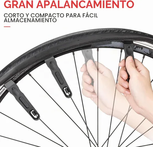 Vista 7 de Kit de herramientas de reparación de bicicletas-Kits de inflador de CO2 con cartuchos de CO2, multiherramientas 8 en 1, bolsa de sillín, parches