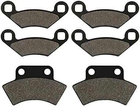 Vista 4 de Pastillas de Freno Delantero y Trasero Moto para POLARIS 400 425 500 Scrambler Big Boss Magnum Xplorer 4x4 1995-1997 (Color : Delantero)