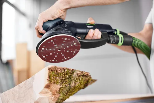 Vista 2 de Festool 575181 Rubin 2 de grano 100 para lijadora de 6", 10X