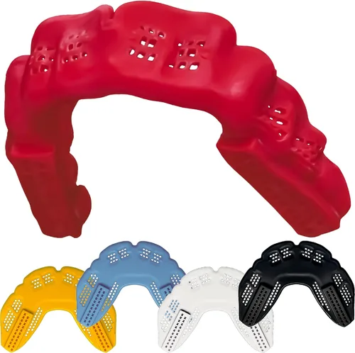 Vista 11 de Bulletproof Kevlar - Protector bucal transpirable, delgado y resistente, para fútbol, baloncesto, lacrosse, boxeo, JKK, lucha libre, etc., guarda