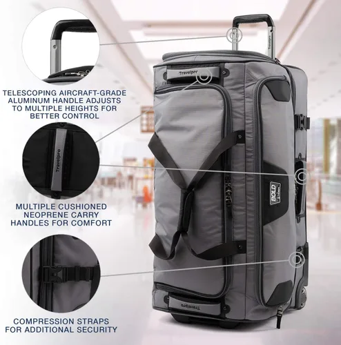 Vista 2 de Travelpro Tpro Bold 2.0 - Bolsa de lona con ruedas (30 pulgadas)