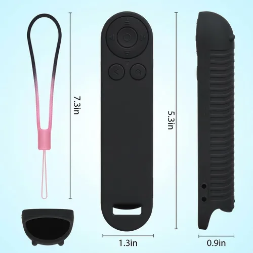 Vista 2 de Funda de silicona para control remoto del sistema de juegos Nex Playground, funda antideslizante a prueba de golpes con 4 pilares para una