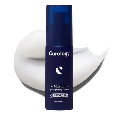 Vista 9 de Set de Regalo Curology Essentials, Parches para Espinillas de Emergencia para la Cara, Limpiador Facial Suave y Hidratante Gel Ligero para la Cara