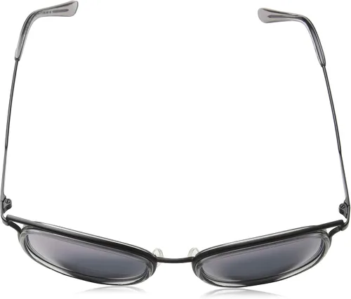 Vista 4 de Michael Kors Lentes de sol con montura negra lentes de espejo lila 2047in