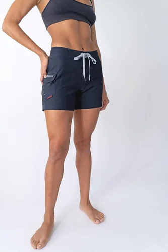 Vista 4 de Maui Rippers - Pantalones cortos de natación para mujer, elástico en 4 direcciones, 5 pulgadas