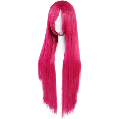 Vista 95 de anogol Vocaloid 32" 80 cm de largo recto de Cosplay peluca Pelucas Para Fiestas Halloween, Anaranjado