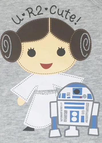 Vista 5 de STAR WARS Princess Leia - Conjunto de mono y mameluco sin mangas