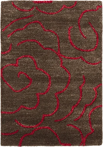 Vista 13 de SAFAVIEH Soho Collection SOH812B - Alfombra decorativa suave de lana y viscosa de 2 x 3 pies, hecha a mano, color azul claro y marfil