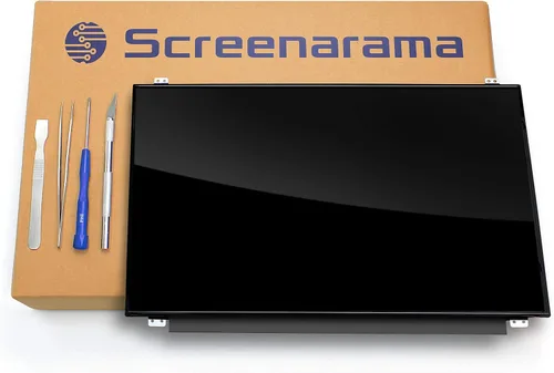 Vista 7 de SCREENARAMA New Screen Replacement for Dell Latitude 3590 30pin FHD Matte 1920x1080 120Hz Upgrade LCD LED Display with Tools