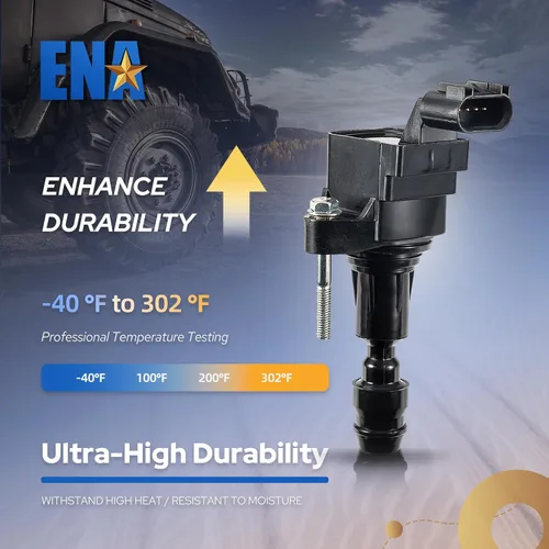 Vista 3 de ENA Bobina de encendido compatible con Chevrolet Chevy Equinox Malibu Cobalt HHR GMC Terrain Buick Verano Regal Pontiac G5 G6 Saturn Ion Solstice