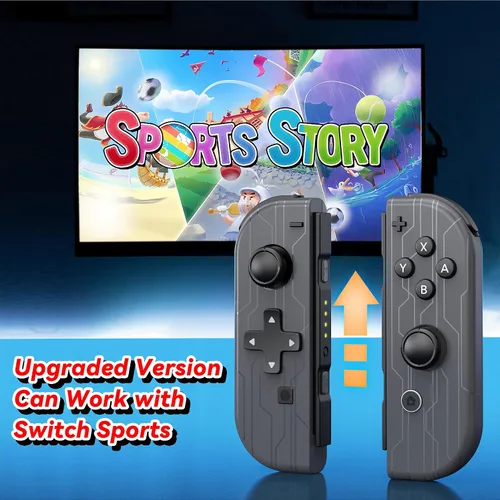 Vista 6 de GKVVO Controller for Nintendo Switch, Replacement Switch Controllers for SwitchLiteOLED with Dual VibrationWake-upScreenshot
