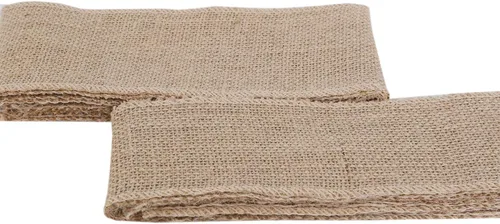 Vista 3 de ITIsparkle Cinta de arpillera de 3 pulgadas de ancho x 3 yardas y 4 pulgadas de ancho x 3 yardas, total 6 yardas