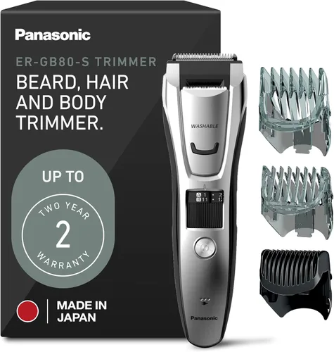 Vista 7 de Panasonic MultiShape - Recortador eléctrico para barba y cabello, 39 longitudes ajustables de corte y sistema avanzado de cuchillas, cortapelos