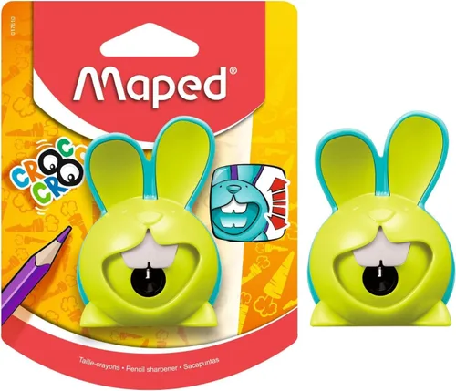 Vista 3 de Maped Croc Croc Innovation - Sacapadores de lápiz (3 unidades)