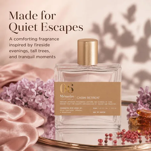 Vista 10 de Cabin Retreat 3.4 fl oz. Eau De Parfum por Memoire Archives