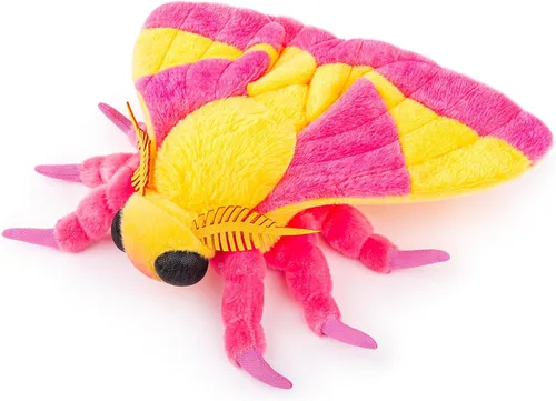 Vista 10 de Juguete de peluche grande de abeja - Animales de peluche realistas de abeja de 16 pulgadas, juguetes de abeja con alas grandes realistas, juguete