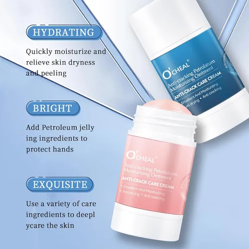 Vista 3 de O'CHEAL Anti-secado Crack Crema para pies Crema de reparación agrietada a mano Crema corporal Eliminación de pies agrietados Piel muerta Mano Pies