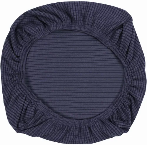Vista 17 de Yikko - Fundas elásticas de jacquard con licra, con textura de grano de maíz, para sillas, aptas para oficina, comedor, bar, fundas para asientos