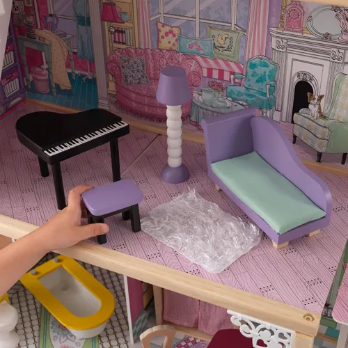 Vista 11 de Casa de muñecas con muebles KidKraft Annabelle