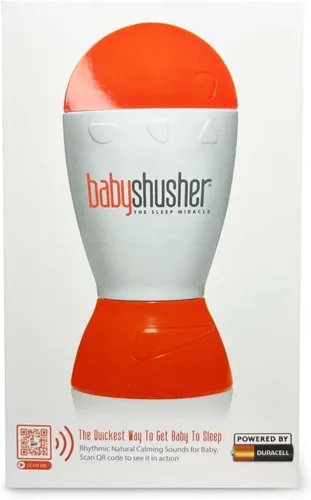 Vista 8 de Baby Shusher Máquina de Sonido Portátil - Máquina de Sonido de Ruido Blanco, Calmante para Bebé para Dormir, Artículos Esenciales para Recién