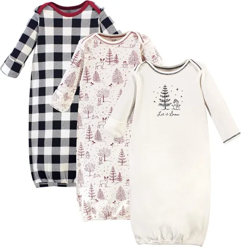 Vista 56 de Touched by Nature - Camisones unisex de algodón orgánico para bebé