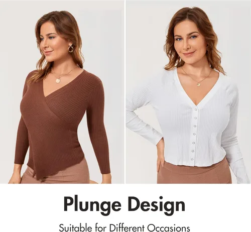 Vista 5 de DELIMIRA Brasier con cierre frontal para mujer, espalda cruzada, talla grande, sin forro, cobertura completa