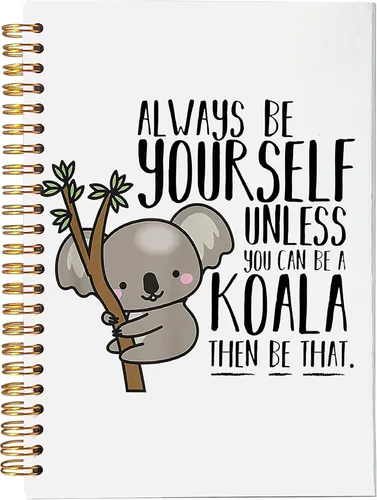 Vista 9 de It is Okay to Feel Mental Health Feelings and Emotions Chart - Cuaderno de espiral rayado de 8.3 x 5.5 pulgadas, cuaderno de tapa dura con rayas