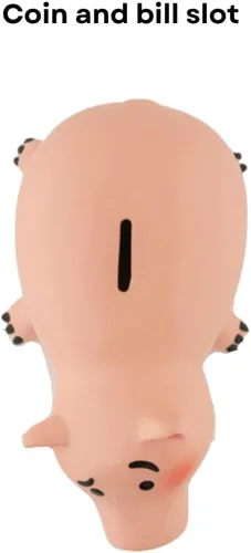 Vista 7 de Disney Toy Story 4 Hamm Pig Pig - Alcancía de cerámica con tapón