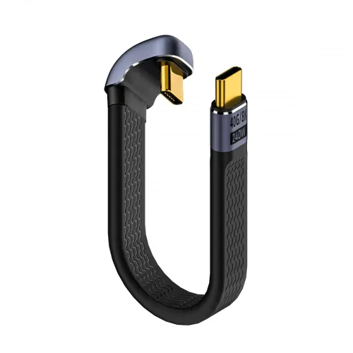 Vista 21 de CY USB 3.1 tipo C macho host a USB3.0 tipo AF OTG Flat Slim FPC cable de datos 5.1 in para teléfono portátil