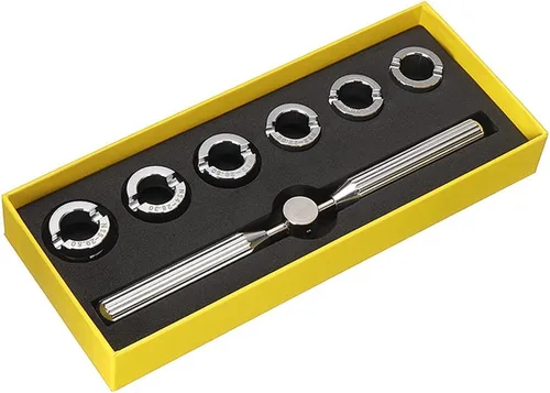 Vista 2 de Herramientas de reparación de relojes profesional 5537 reloj trasero abridor Closer Remover para Rolex Tudor, Moderno