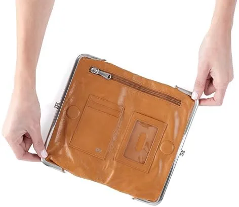 Vista 5 de HOBO Cartera de mano de cuero Lauren para mujer